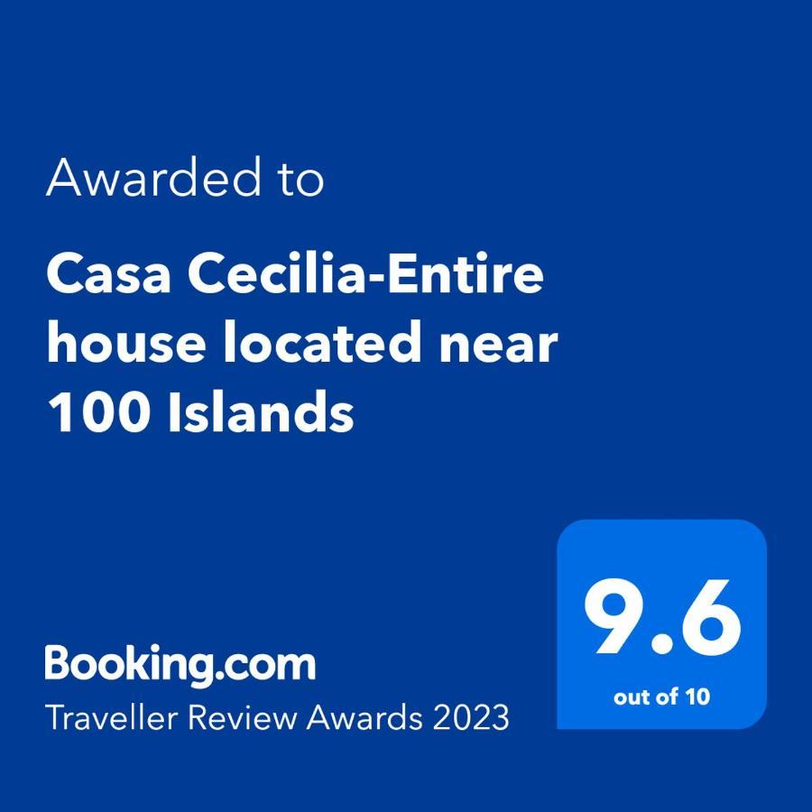 Casa Cecilia-Entire House Located Near 100 Islands Villa Alaminos Bagian luar foto